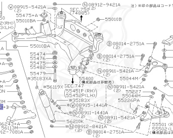 Nissan - Largo - W30 - 1995 - GRANDAGE - WAGON(W) - AUTOMATIC TRANSMISSION(AT) - KA24DE