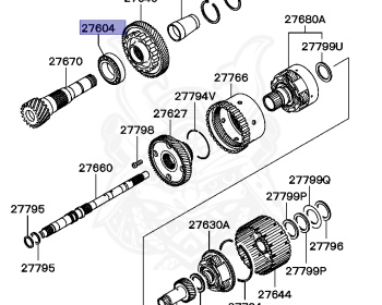 Mitsubishi - Galant - EC7A - 1998 - PRGC - 4G94