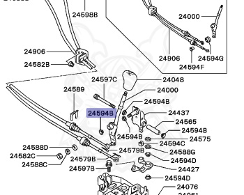 Mitsubishi - Lancer - CB6A - 1996 - PNHM - 6A10