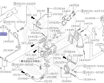 Nissan - Skyline - R34 25GTT - ER34 - 1998 - 25GT TURBO - 4 DOOR SEDAN(4S) - AUTOMATIC-FLOOR SHIFT(AT.F4) - Hi-Cas 2-Link (HI.2WD) - RB25DET