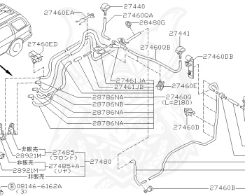 Nissan - Pathfinder - R50 - 2001 - SE TYPE - WAGON(W) - 4 WHEEL DRIVE(4WD) - AUTOMATIC TRANSMISSION(AT) - VG33E