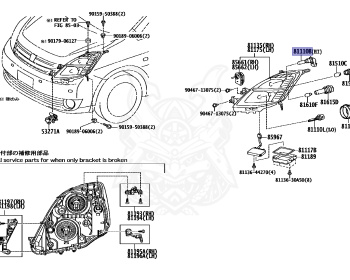 Toyota - Isis - ZNM10G - 2006 - L TYPE - 1ZZFE