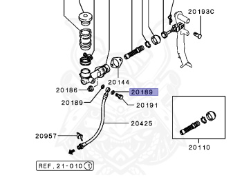 Mitsubishi - Mirage - CA4A - 1993 - MNGM - 4G92