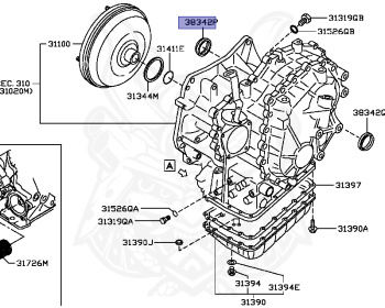 Nissan - Teana - J32 - 2009 - 250XE GRADE - SEDAN(SED) - 2 WHEEL DRIVE(2WD) - CVT(CVT) - VQ25DE