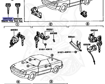 Genuine Celica AT160 Exterior OEM parts supplied from Japan