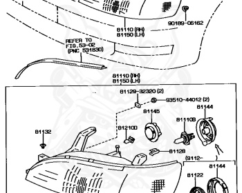 Toyota - Camry - VZV30 - 1992 - PROMINENT TYPE - HARDTOP - Automatic - 1VZFE