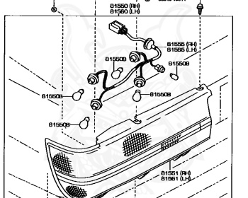 Toyota - Crown - GS131 - 1988 - SUPER SELECT TYPE - HARDTOP - Automatic - 1GGZE