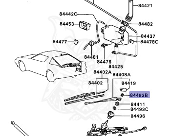 Mitsubishi - Starion - A183A - 1990 - MNFG - G63B