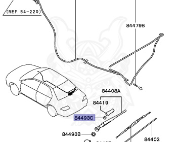 Mitsubishi - Lancer - CS2A - 2004 - SNDE - 4G15