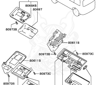 Mitsubishi - Delica Space Gear - PD4W - 2006 - NSEUE - 4G64