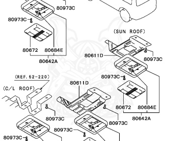 Mitsubishi - Delica - PF8W - 1997 - HSEPF2 - 4M40