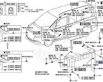 Toyota - Noah - ZWR80G - 2015 - V TYPE - Variator - 2ZRFXE