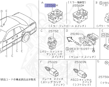 Nissan - Skyline - R34 GT - HR34 - 2000 - 20GT - 4 DOOR SEDAN(4S) - AUTOMATIC-FLOOR SHIFT(AT.F4) - High cast, 2-link (IRS.2WD) - RB20DE