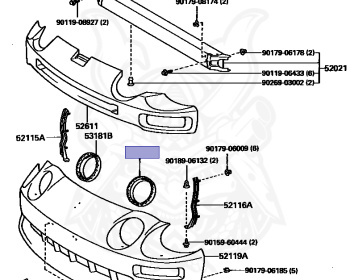 Genuine Celica ST203 Exterior OEM parts supplied from Japan