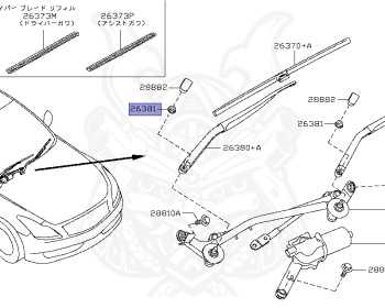 Nissan - Skyline - V36 370GT - CV36 - 2008 - 370GT TYPE P - COUPE(C) - 2-linked (2WD/STD) - 5 SPEED AUTOMATIC TRANS(5AT) - VQ37VHR