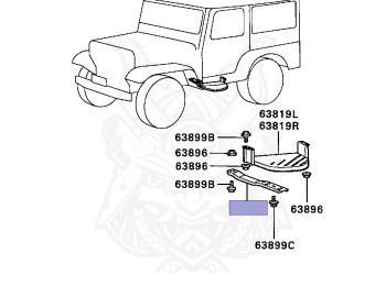 Genuine Jeep J53 Exterior OEM parts supplied from Japan - Nengun