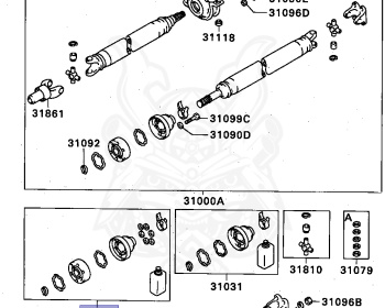 Mitsubishi - RVR - N23WG - 1991 - SNXF - 4G63