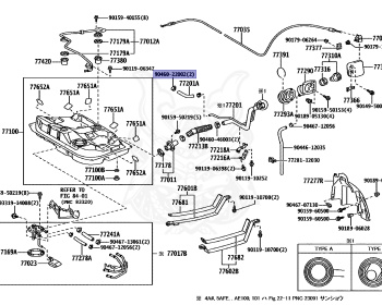 Toyota - Corolla - EE101 - 1995 - XE TYPE - 4-DOOR(SEDAN) - Automatic - 4EFE