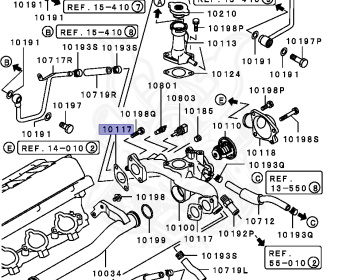 Mitsubishi - GTO - Z16A - 1993 - MJGF9 - 6G72