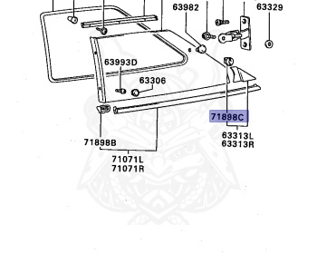 Mitsubishi - Mirage - C13A - 1987 - MNGTP - G32B