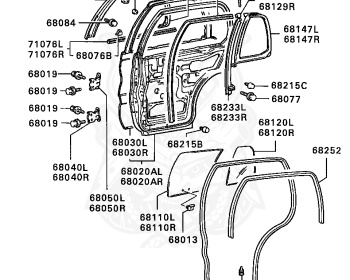 Mitsubishi - Lancer - C62A - 1989 - SRU2 - 4G15