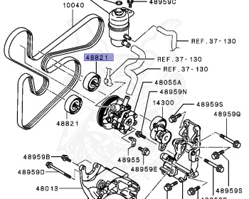 Mitsubishi - Galant Fortis - CY3A - 2011 - STMP - 4B10