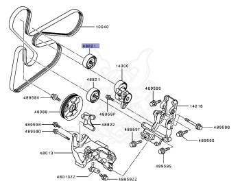 Mitsubishi - RVR - GA3W - 2021 - XTHHZ - 4B10
