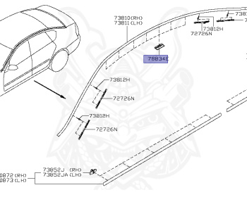 Nissan - Fuga - Y50 - 2005 - 450GT - SEDAN(S) - 2 WHEEL DRIVE(2WD) - AUTOMATIC TRANSMISSION(AT) - VK45DE