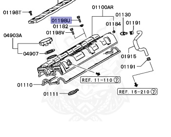 Mitsubishi - GTO - Z16A - 1992 - MNGF - 6G72