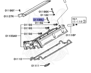 Mitsubishi - Pajero - V25W - 1994 - GNHM - 6G74