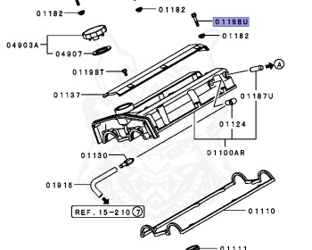 Mitsubishi - Lancer - CB6A - 1996 - PNHM - 6A10