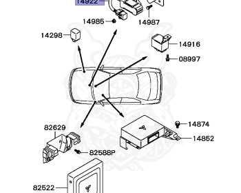 Mitsubishi - Lancer - CD5A - 1993 - SNDF4 - 4G93