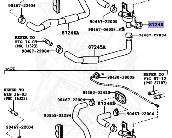 Toyota - Corolla - AE101 - 1993 - SE-G TYPE - 4-DOOR(SEDAN) - Manual - 4AFE