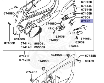 Mitsubishi - FTO - DE3A - 2000 - HYXM4 - 6A12