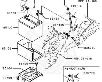 Mitsubishi - Mirage - A05A - 2013 - XTHX - 3A90
