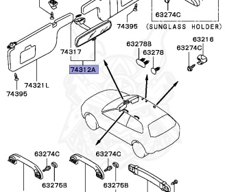 Mitsubishi - Mirage - CJ4A - 1998 - MRGH - 4G92