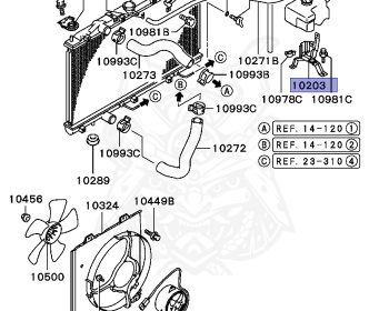 Mitsubishi - Lancer - CM5A - 1998 - SRGF - 4G93