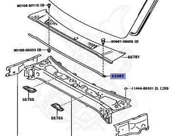 Toyota - Hilux - LN65 - 1984 - DLX TYPE - LOW DECK,PICKUP(STANDARD DECK 1-SIDE OPEN) - Manual - 2L