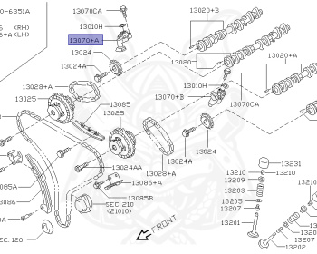Nissan - Presage - U31 - 2004 - X GRADE - WAGON(W) - 2 WHEEL DRIVE(2WD) - CVT(CVT) - VQ35DE