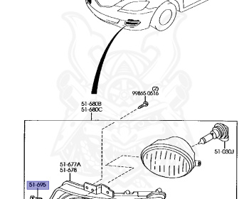 Mazda - Axela - BK5P - Apr-2004 - Right hand - ZY-VE