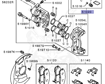 Mitsubishi - Delica - PA4W - 1994 - NLEME - 4G64