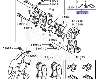 Mitsubishi - Delica - PD8W - 1994 - NSEHF1 - 4M40