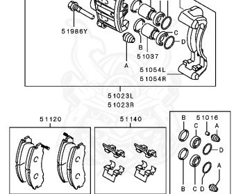 Mitsubishi - Lancer Evolution - CD9A - 1993 - SNGF - 4G63