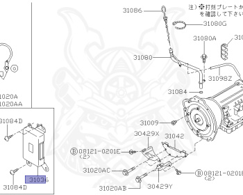 Nissan - Skyline - R33 GTS-t - ECR33 - 1993 - GTS25T/M - 2 door hard top (2K) - 2 WHEEL DRIVE(2WD) - AUTOMATIC-FLOOR SHIFT(AT.F4) - HICAS - RB25DET