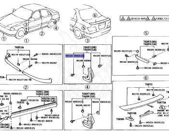 Toyota - Carina - AT210 - 1996 - GT TYPE - Automatic - 4AGE