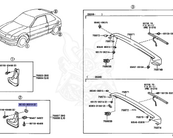 Toyota - Corolla - NL50 - 1994 - WINDY TYPE - Automatic - 1NT
