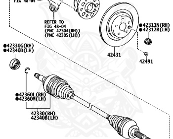 Lexus - GS300h - AWL10 - 2013 - Variator - 2ARFSE