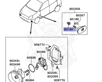Mitsubishi - Mirage Dingo - CQ5A - 2000 - LEXC - 4G93