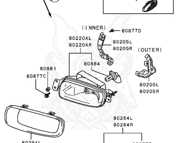 Mitsubishi - Pajero - V75W - 2000 - LRDCQ7 - 6G74