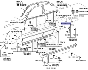 Toyota - Windom - MCV20 - 1999 - 3.0G TYPE - Automatic - 1MZFE